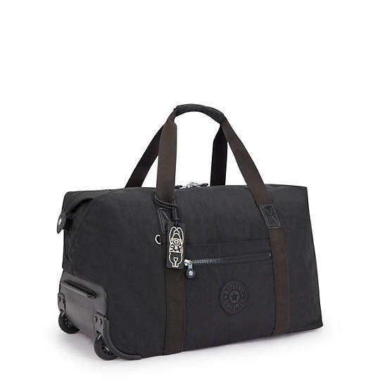 Kipling Art on Wheels Rolling Tote Tassen Zwart | België 1437JP